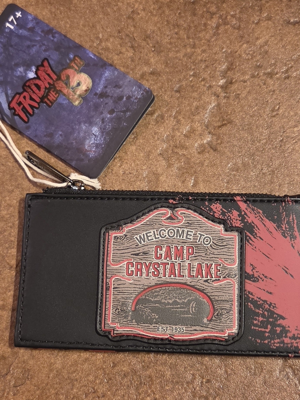 Loungefly Friday the 13th Camp Crystal Lake Large Card Holder Wallet